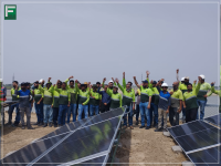 The estimated annual generation is 380,000 kWh. This initiative will serve as a model for future renewable energy projects across our network.